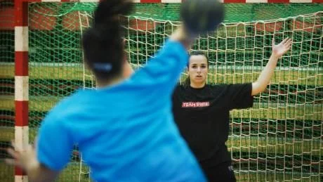 Målvakten Klara-Maria Mach är ett av flera nyförvärv i NIKIK. Foto: Andreas Skogh