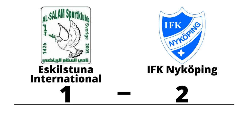 Eskilstuna International SK förlorade mot IFK Nyköping