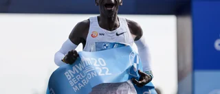 Kipchoge krossade egna världsrekordet