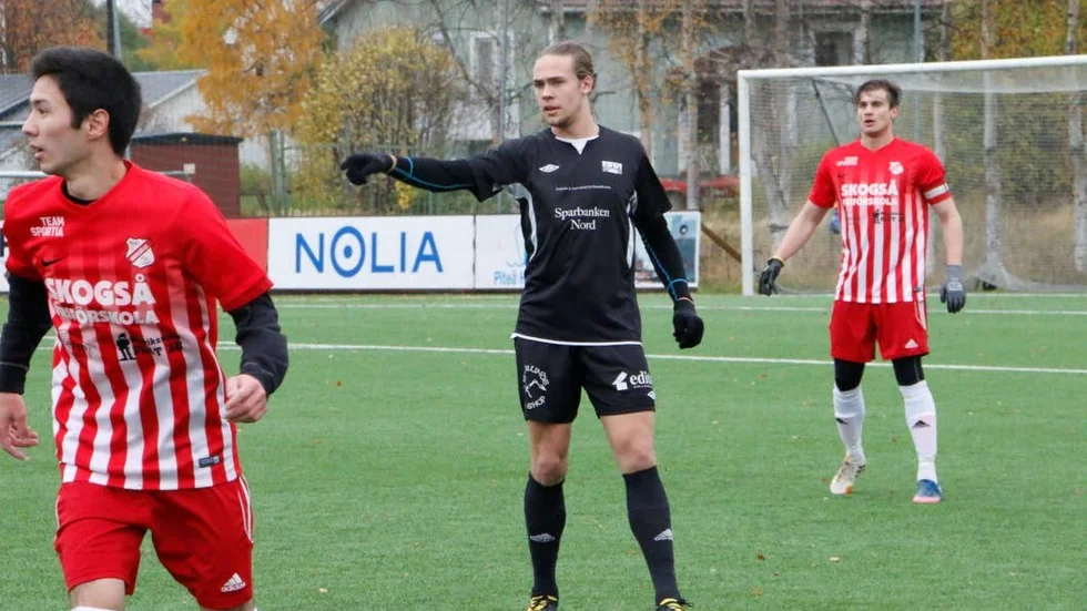Erik Hansson gjorde tröstmålet för Lillpite som föll för fjärde gången i rad. (Arkivbild).