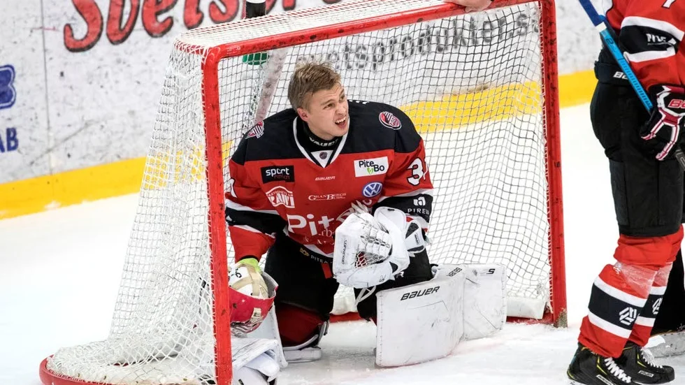 Albin Ström stod i Piteås kasse.