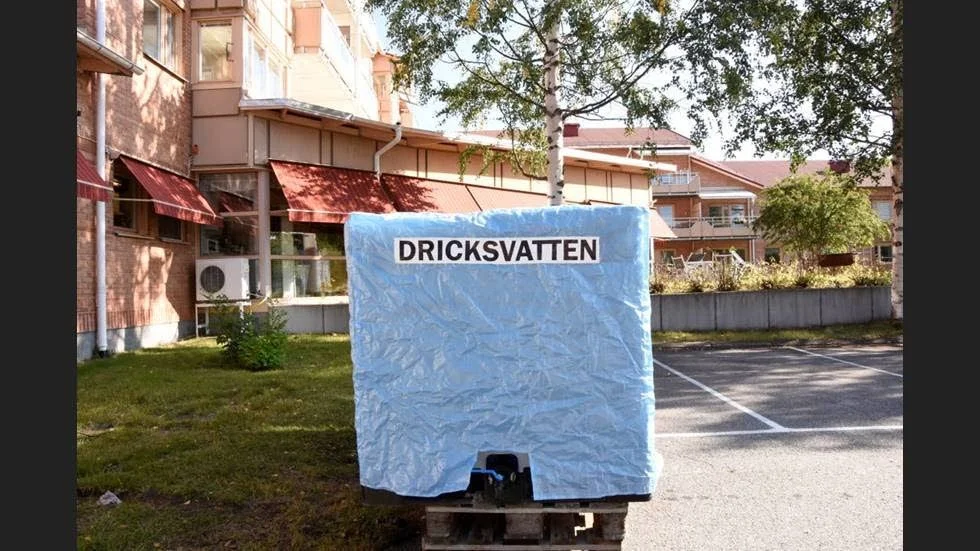 På 16 platser runt om i Arvidsjaur finns det nödvattentankar.