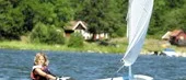 Vind i seglen för optimistjollar