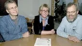 Mats Broström, Elisabet Rehn och Per-Åke Andersson deltog när vänsterpartiet samlades till valupptakt och inledde arbetet med att ta fram en ny valplattform.
FOTO: TITTI OLOVSSON