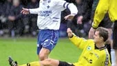 Lagkaptenen Thomas Olsson tillhörde en av de bättre IFK-arna på Strandvallen. Nu får han kliva fram och ta ett ännu större ansvar på lördag på Idrottsparken.
FOTO: ROBERT SVENSSON