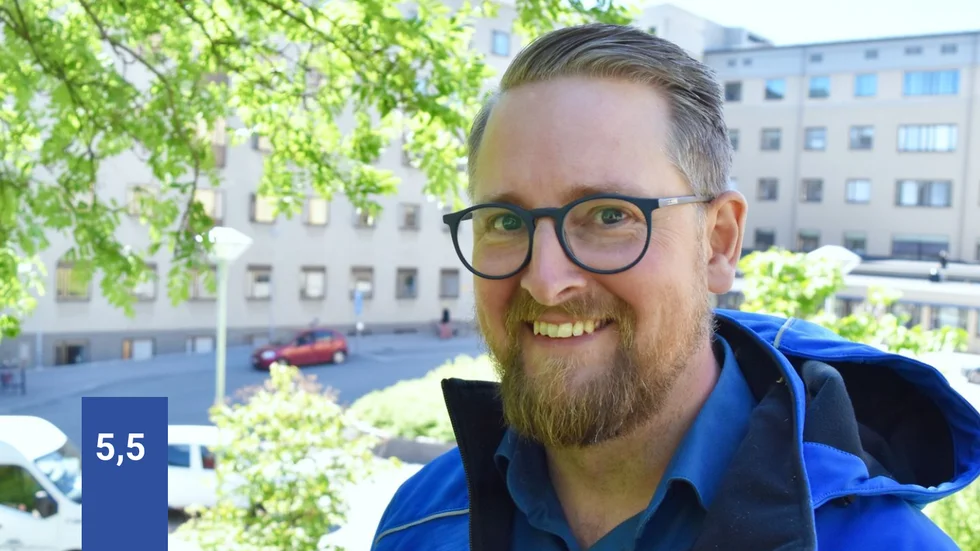 Per Boström var glad men trött när Norran pratade med honom på måndagsförmiddagen.