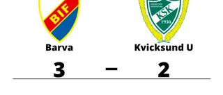 Barva tog revansch på Kvicksund U