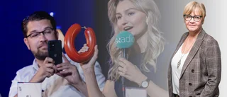 "Sålde Ebba Busch ut hela sin värdighet för att komma till makten med hjälp av falukorvar och infantila gosedjursrekvisita?"
