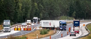 Höstrusk kan sinka vägarbete på E4: "Väldigt styrt av vädret"