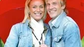 I kväll avgörs det. Jessica Andersson och Magnus Bäcklund ska försvara Sveriges färger och ära i schlager-EM i Riga. Sedan väntar ett "vanligt" artistliv. "Den tillvaron längtar jag efter", säger Magnus Bäcklund.
FOTO: JACK MIKLRUT/PRESSENS BILD