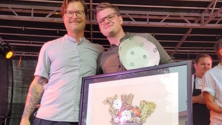 Årets ekokock 2022 kammades hem av två gotlänningar. Adam Österdahl, Lilla Bjers på första plats, och Jesper Hansson, Stelor på andra.