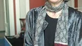Kristina Adolphson, skådespelerska som sin far Edvin, han född i Furingstad och började sina bana på Arbis.
 Så trevligt att ni minns honom, sa hon till den initierade publiken på Östgötateatern. 
Som om tidernas Markurell skulle kunna glömmas...
FOTO: JANNE FORSBY