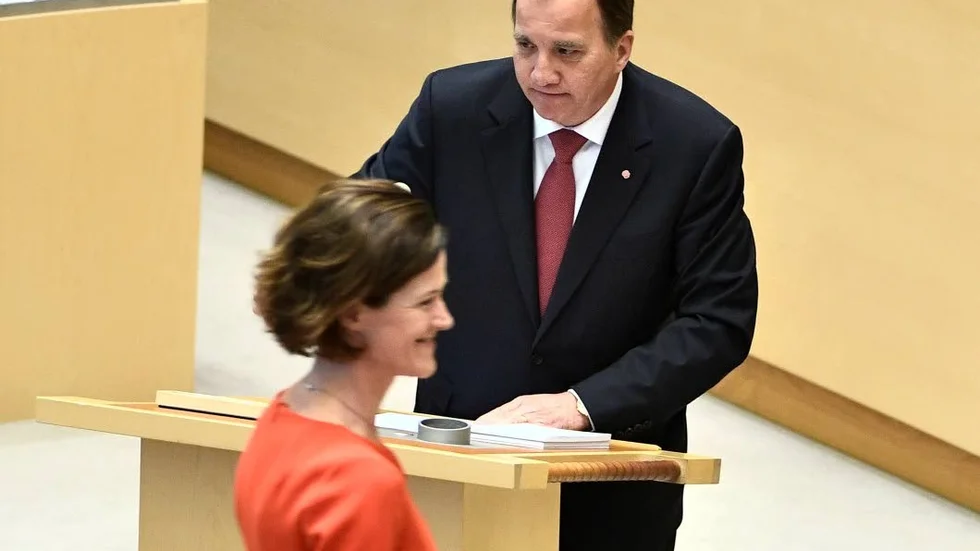 Delade meningar. Den gamla motsättningen mellan höger och vänster gäller även i den moderna politiken. Stefan Löfven (S) och Anna Kinberg Batra (M) har skilda uppfattningar om hur reformutrymmet ska användas.