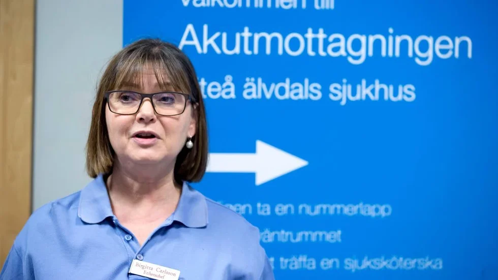 Utsatt. Akuten har länge varit en ganska utsatt arbetsplats. Birgitta Karlsson berättar att man jobbar mycket med säkerheten och att vaktbolaget varit till stort stöd.