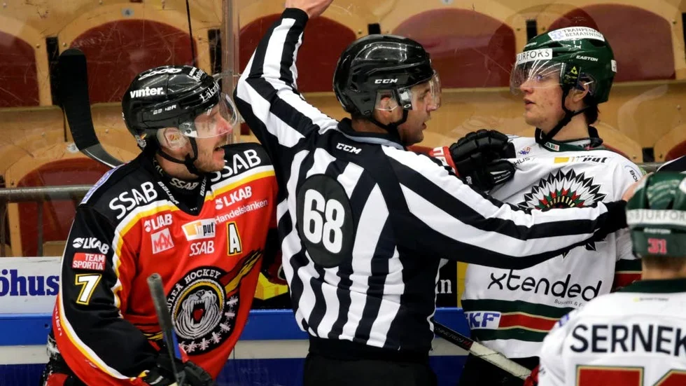 MACHOKULTUR. Nu ska domarna i SHL bära regnbågsfärgade emblem för att få bort machokulturen inom ishockeyn.