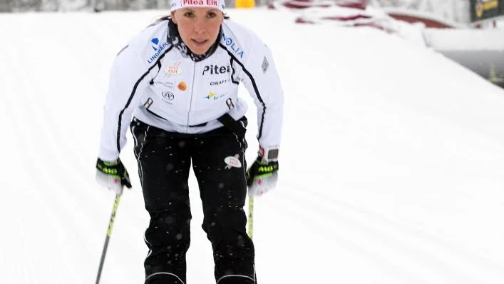 BÄTTRE. Charlotte Kalla har en högre lägstanivå.