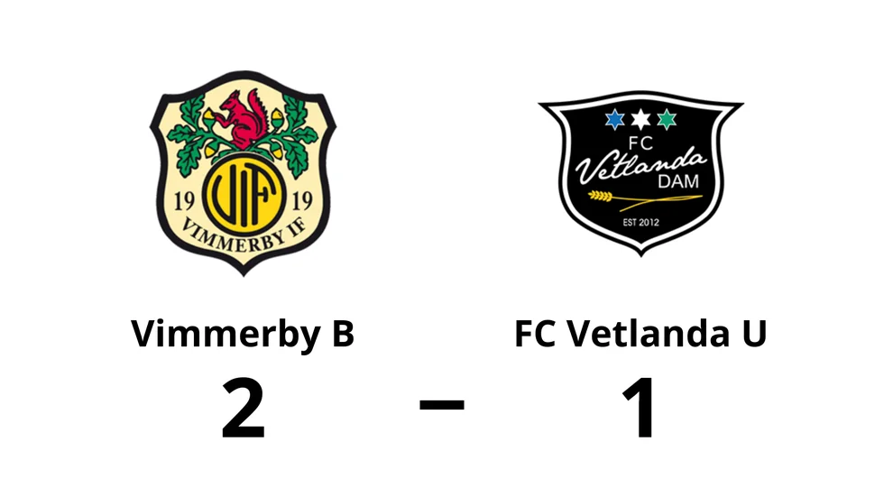 Vimmerby IF B vann mot FC Vetlanda U