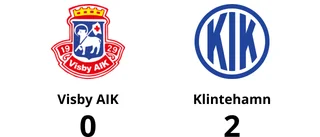 Klintehamn vann mot Visby AIK på Traume IP