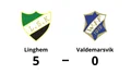 Klar seger för Linghem mot Valdemarsvik