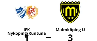 Hashimli målskytt när IFK Nyköping/Runtuna IK förlorade