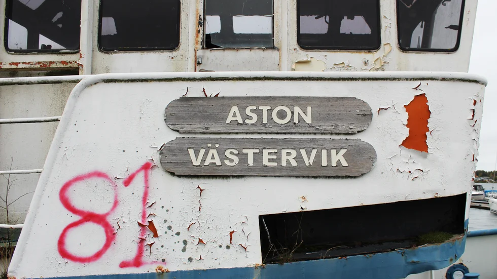 Aston är 104 år gammal och har bland annat tjänat som isbrytare. 