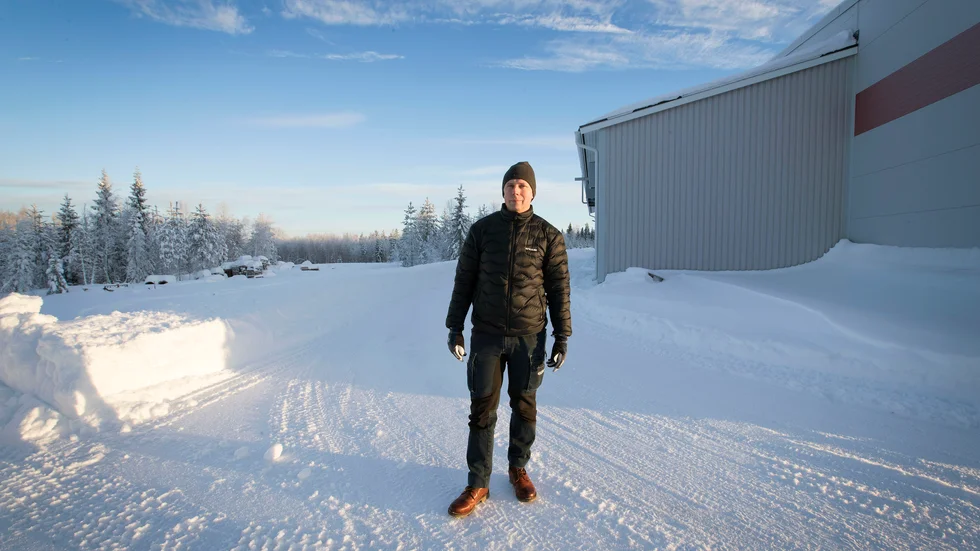 Björn Edenroth, ordförande för Piteå Skidallians, berättar att ingen projektledare för att utveckla Lindbäcksstadion har anställt. Han hoppas fortfarande att den planerade skidtunneln ska bli verklighet. (Arkivbild)