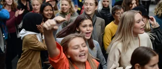 Uppladdning för klimatstrejk i Strängnäs