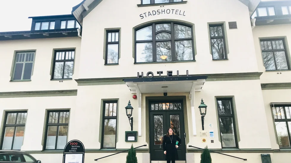 – Som Sigtunabo har mitt öga alltid längtat efter att få driva just detta ställe. Att få förvalta ett arv och bygga en framtid tillsammans med otroligt duktiga kollegor, säger Caroline Folkesson Levin. 