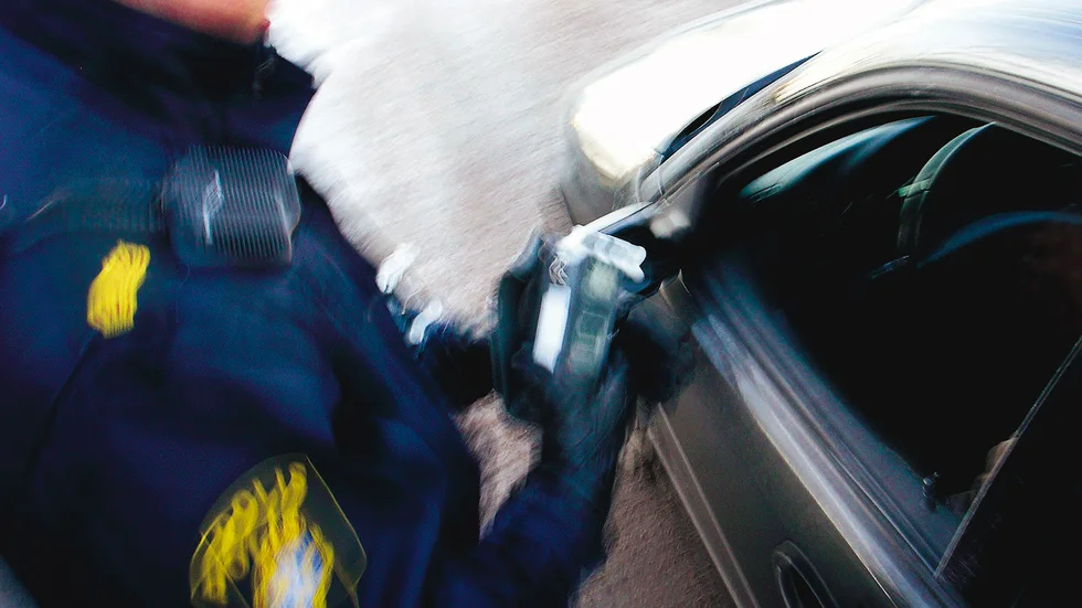 Gränsen för grov rattfylleri går vid 0.5 promille. 