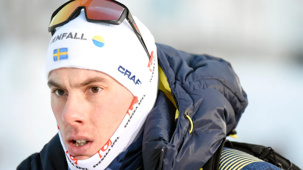 Det tog stopp i semifinalen för Johan Häggström.