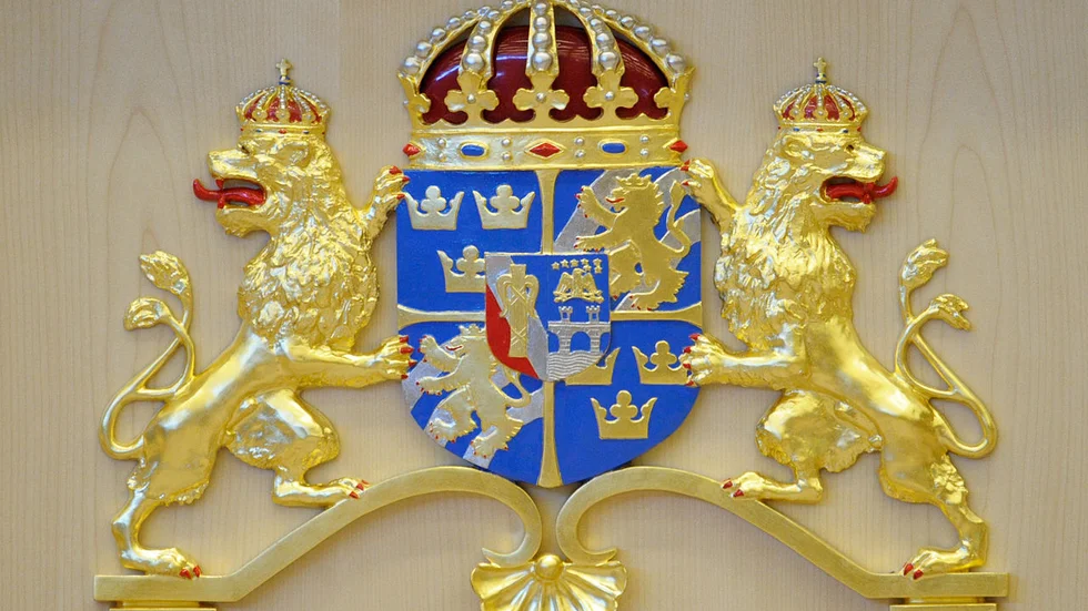 Stora Riksvapnet. 