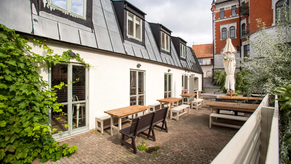 Fastighetsägaren vill bygga ut restaurangen i Visby innerstad.