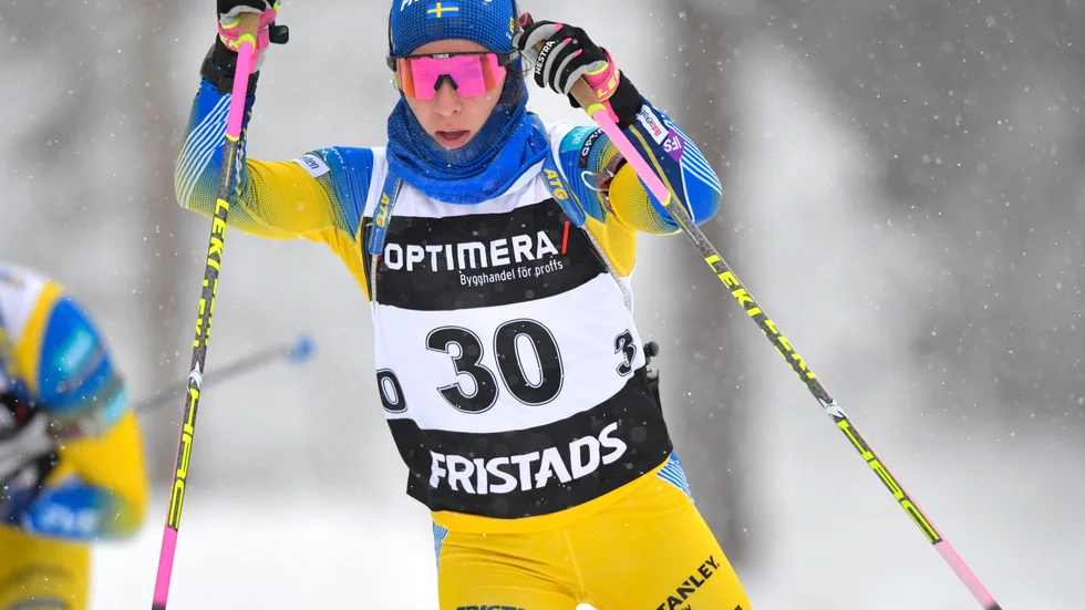 Anna Magnusson har svarat för flera starka stafettprestationer i gulblått. Konkurrensen är dock knivskarp om platserna inför lördagens stafett i världscupen.