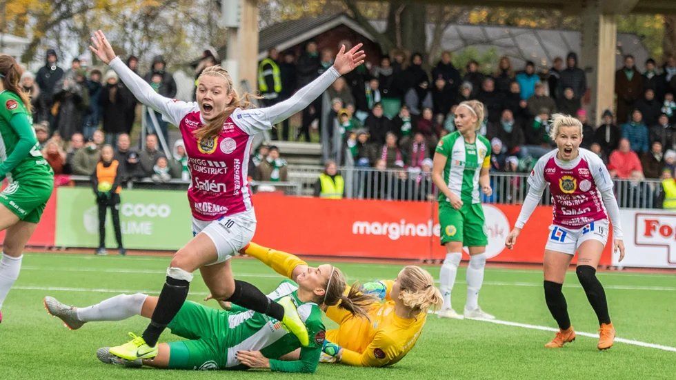Beata Olsson sköt upp Uppsala i allsvenskan. När premiären kommer att ske är dock oklart. 