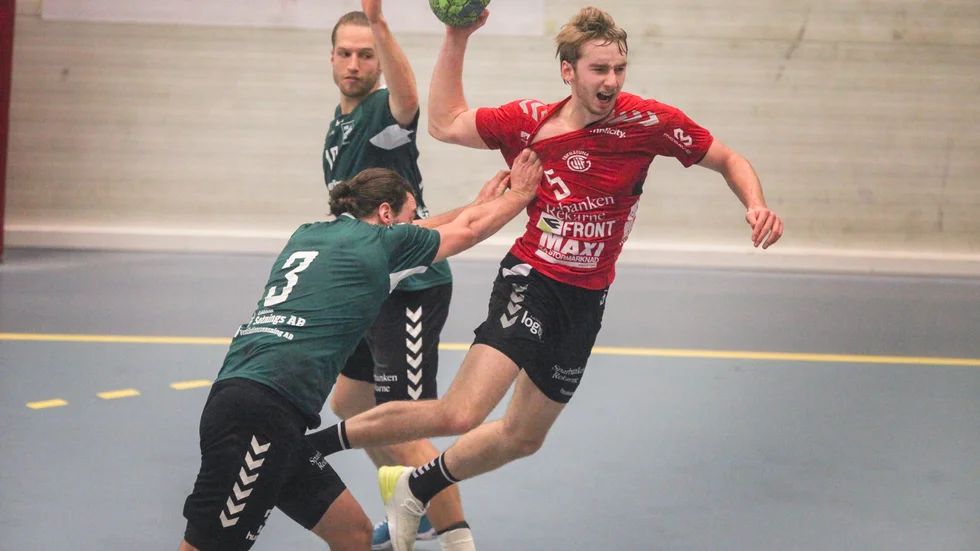 GP:s Linus Gustavsson på genombrott.