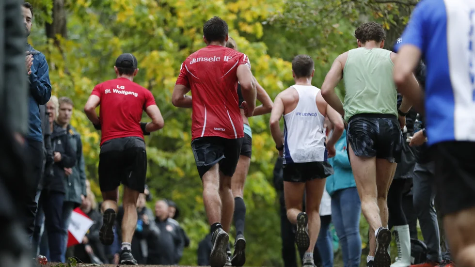 Många stumma ben syntes i Lidingöloppet.