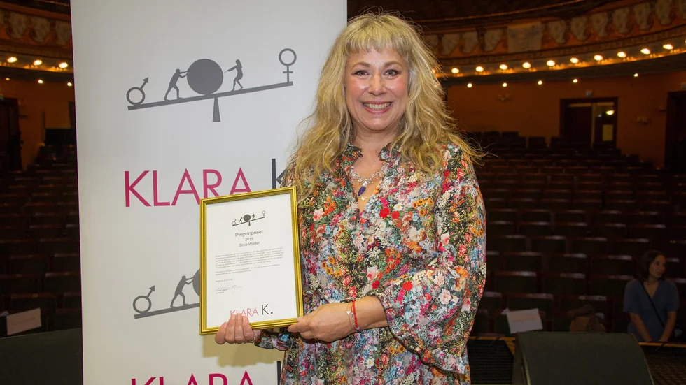 Uppsalabon Stina Wollter har tilldelats Pingvinpriset 2019.