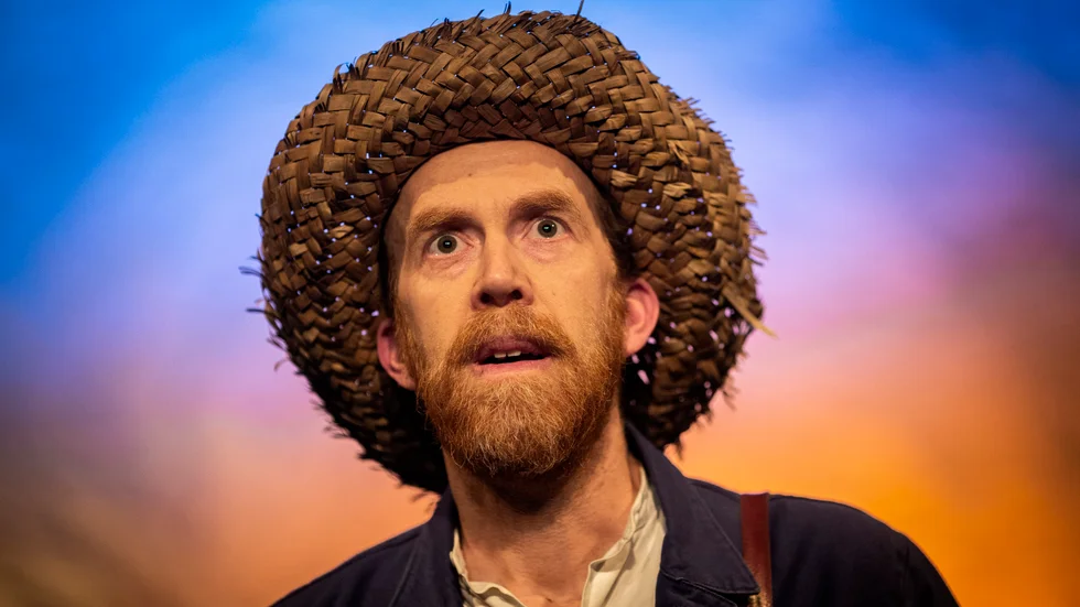 Mats Tielman Lindberg som Vincent van Gogh i "Din för evigt - Vincent".