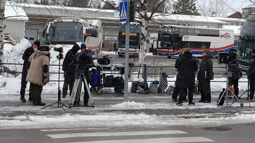 Just nu spelas den svenska filmen "Ur spår" in i Luleå. Huvudrollen spelas av Katia Winter.