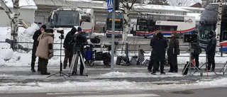 Filminspelning i centrala Luleå