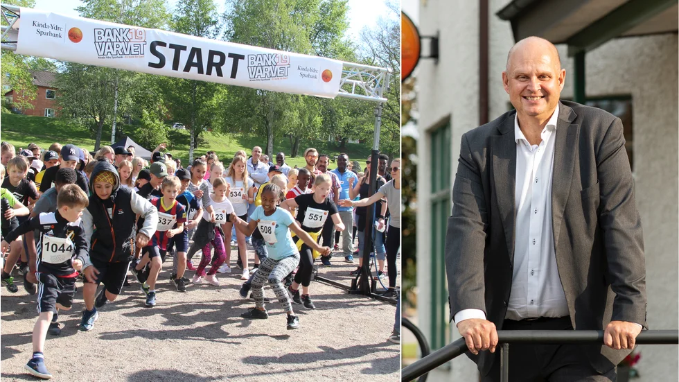 Kinda-Ydre Sparbank flyttar fram Bankvarvet till september månad. Det meddelar vd:n Johan Widerström.