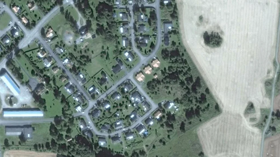 Området kring Västanåvägen 14