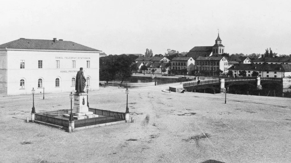Carl Johans torg. Ur fotosamlingen Swartzens minne. 