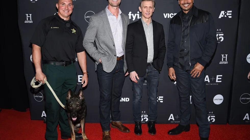 Nick Carmack, Sean Larkin, Dan Abrams och Tom Morris Jr. medverkar alla i realityserien "Live PD" om polisyrket. Arkivbild.