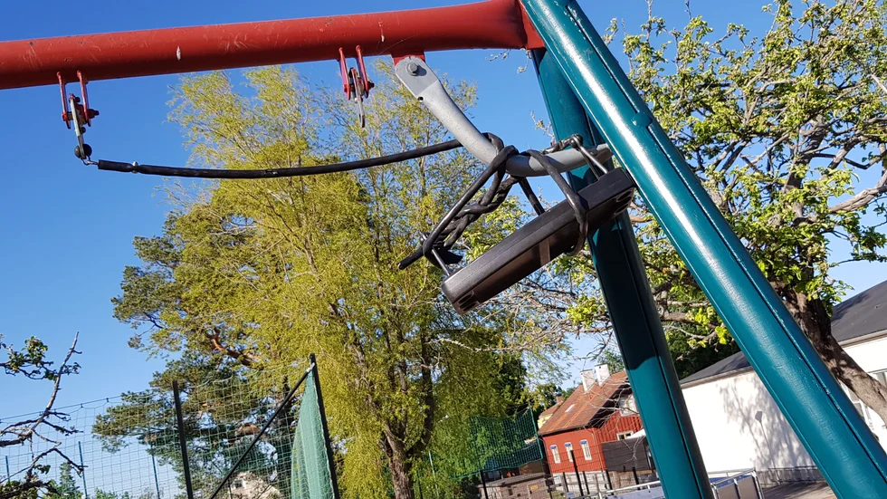 Gungan på bilden har inget med den här händelsen att göra - utan är tagen vid ett tidigare tillfälle. 