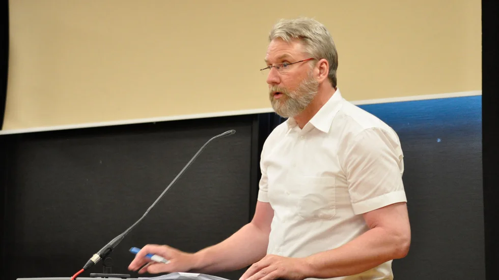 Robert Bernhardsson var inte förvånad efter fullmäktiges omröstning.