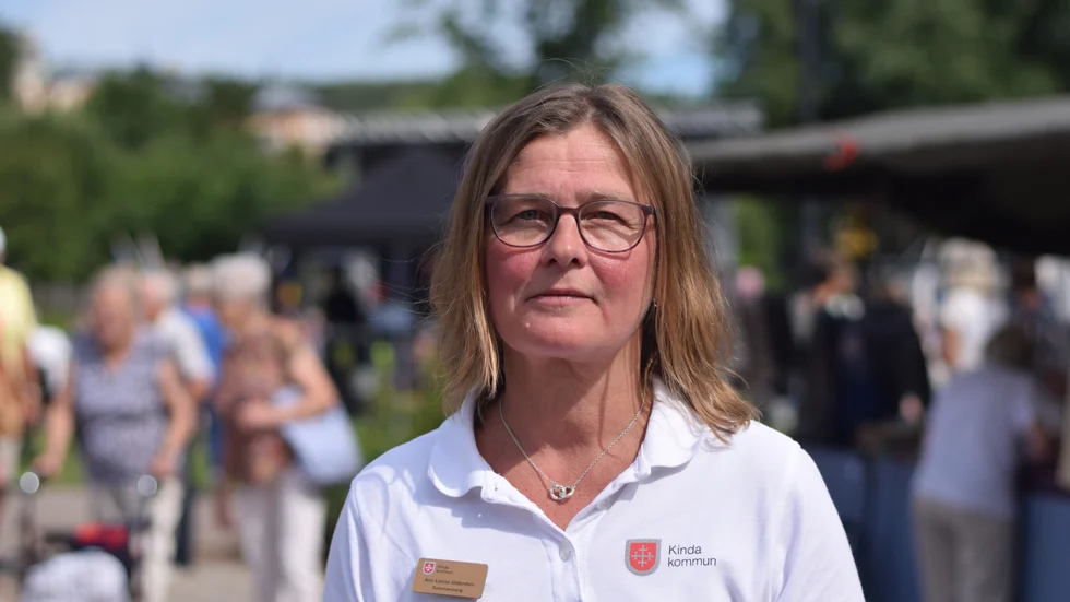 Ann-Louise Södersten, turismansvarig i Kinda kommun, var med och startade upp Kindadagen. I år är det dags för den sjuttonde upplagan. 