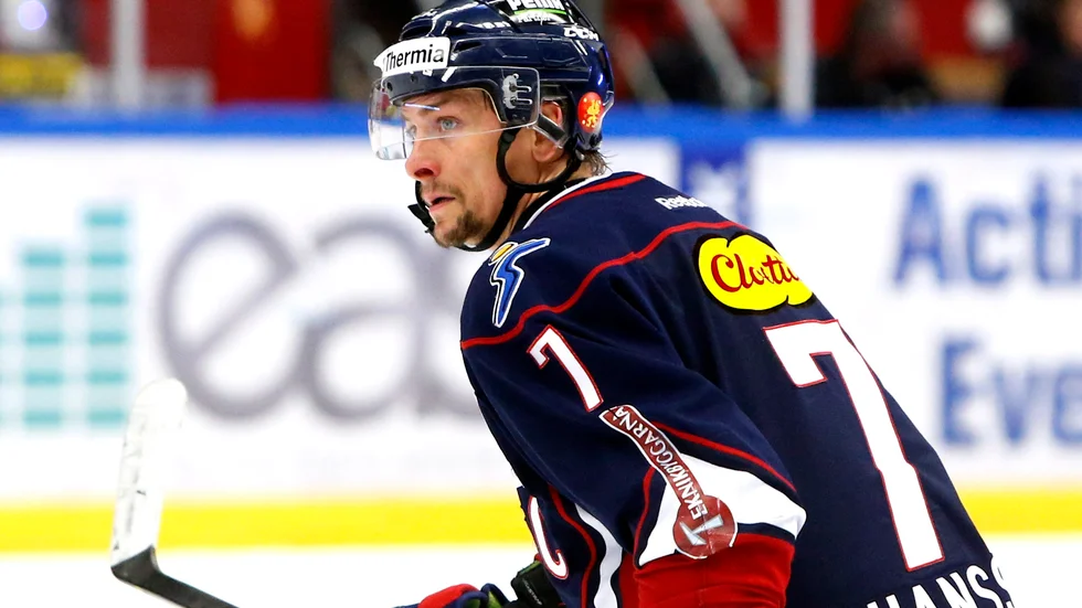 Arkivbild på Magnus Johansson som spelare i Linköping HC.
