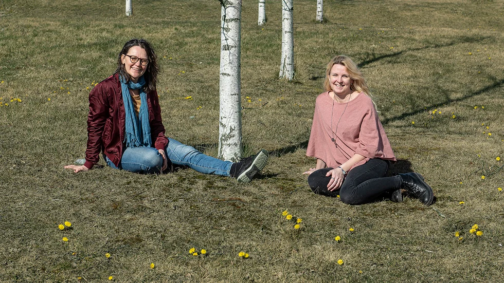 Carolin Holmberg och Mariahelena Persson jobbar för att Uppsalas seniorer ska få en aktiv vardag.