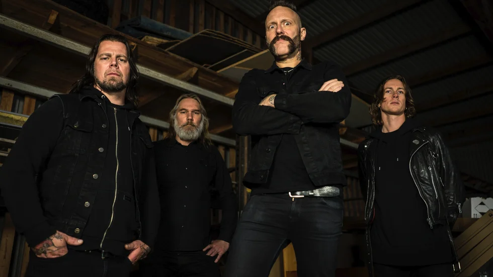 Rockbandet Mustasch kommer till Skellefteå i februari. 
